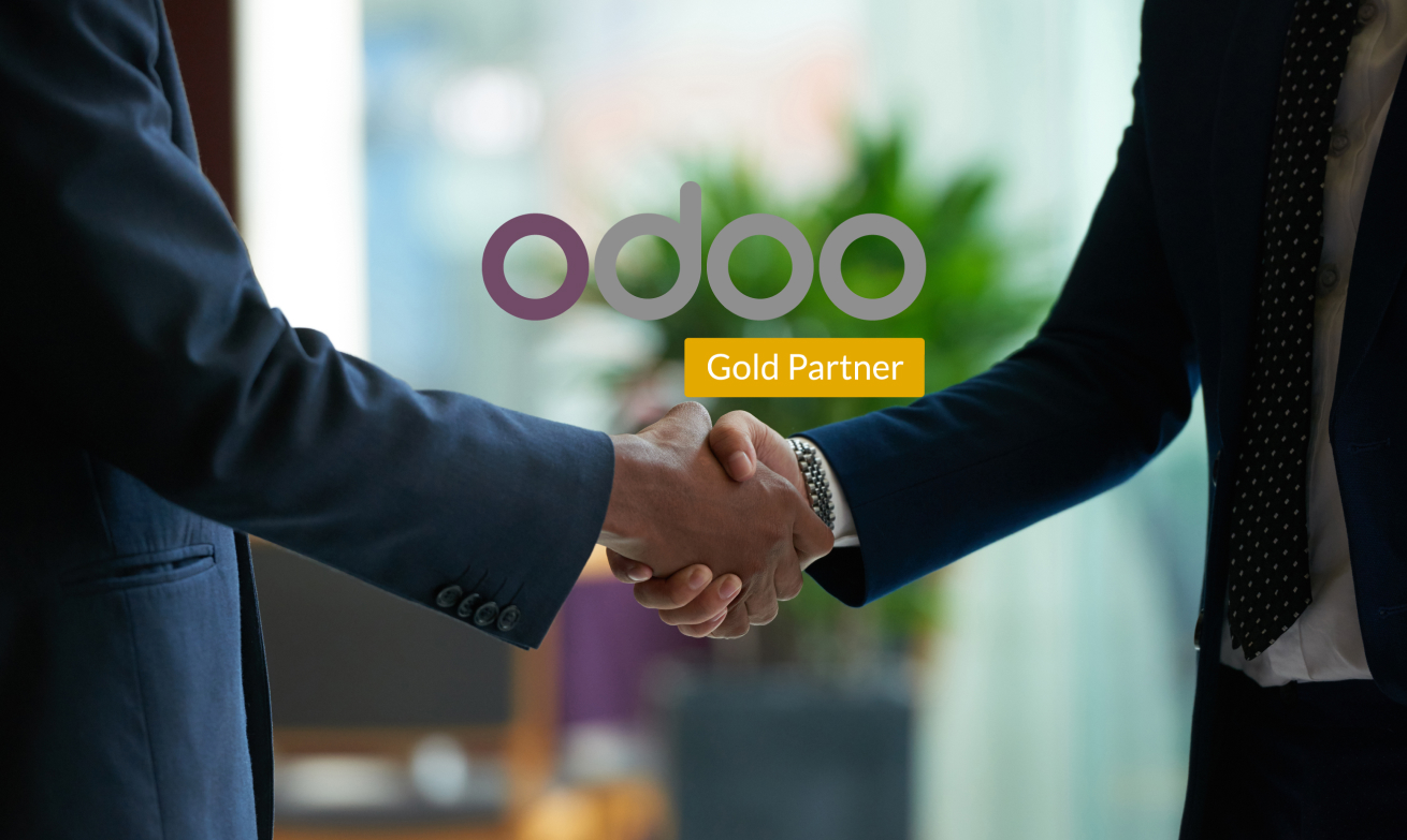 Odoo Gold Partner certification badge