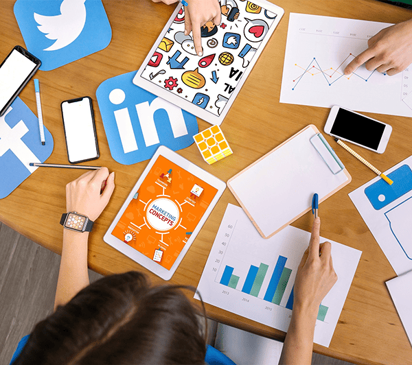 Social media marketing services by Kology